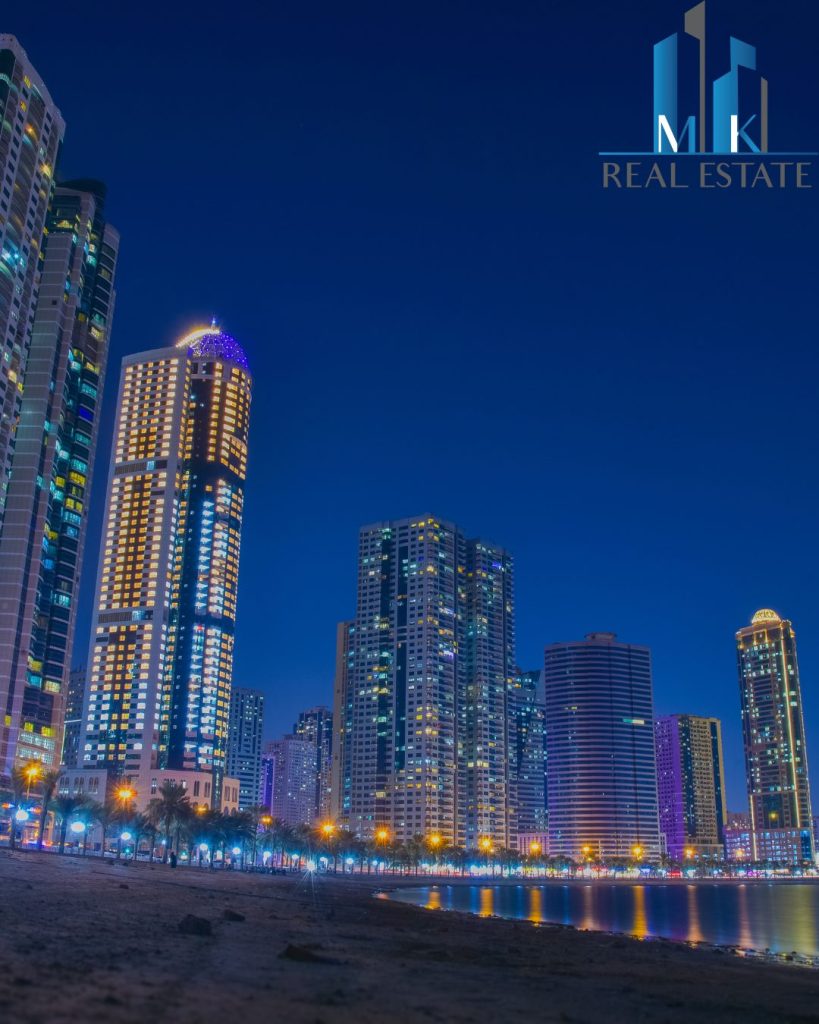 investir à Sharjah, immobilier Sharjah 2025, investissement immobilier Émirats, Aljada Sharjah, où investir aux Émirats, marché immobilier Sharjah, ville d’avenir EAU